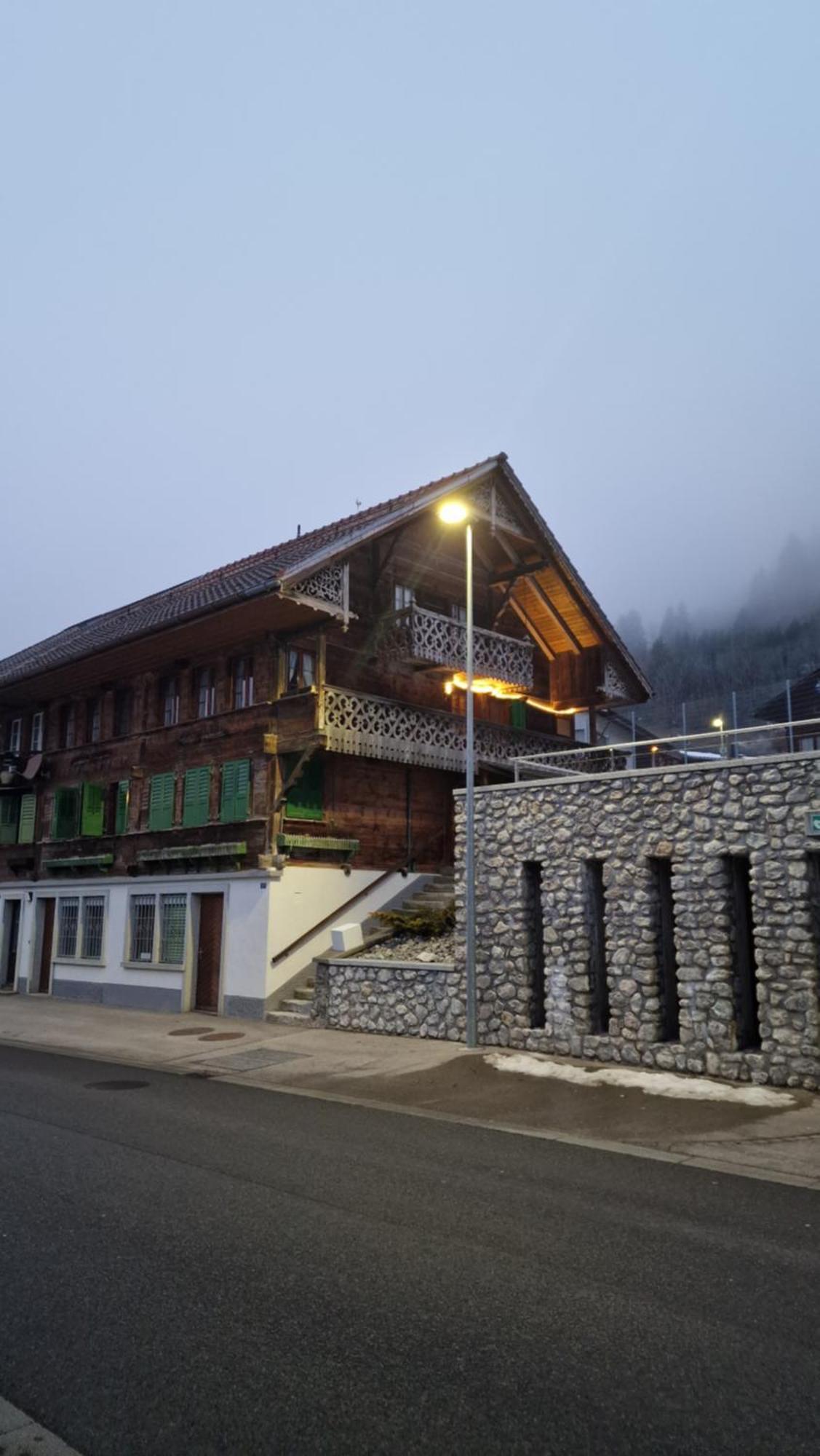 Hotel Cascade De Jaun Esterno foto